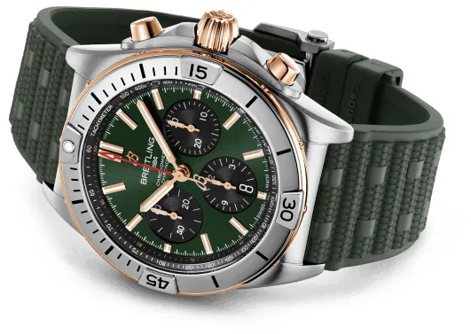 Breitling Chronomat 42mm Stainless steel Green 2