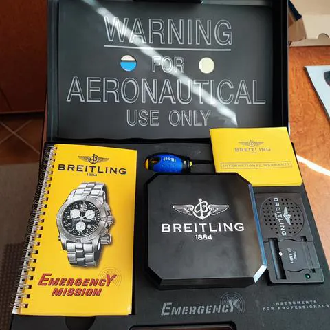 Breitling Emergency A73322 45mm Stainless steel Blue 9