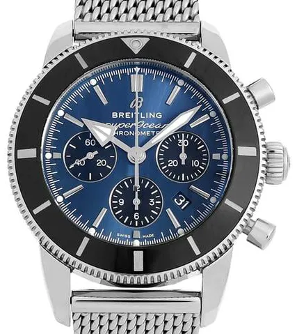 Breitling Superocean Heritage AB0162121C1S1 44mm Stainless steel Blue