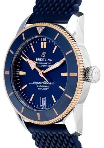 Breitling Superocean Heritage UB2010161C1S1 42mm Yellow gold and stainless steel Blue 2