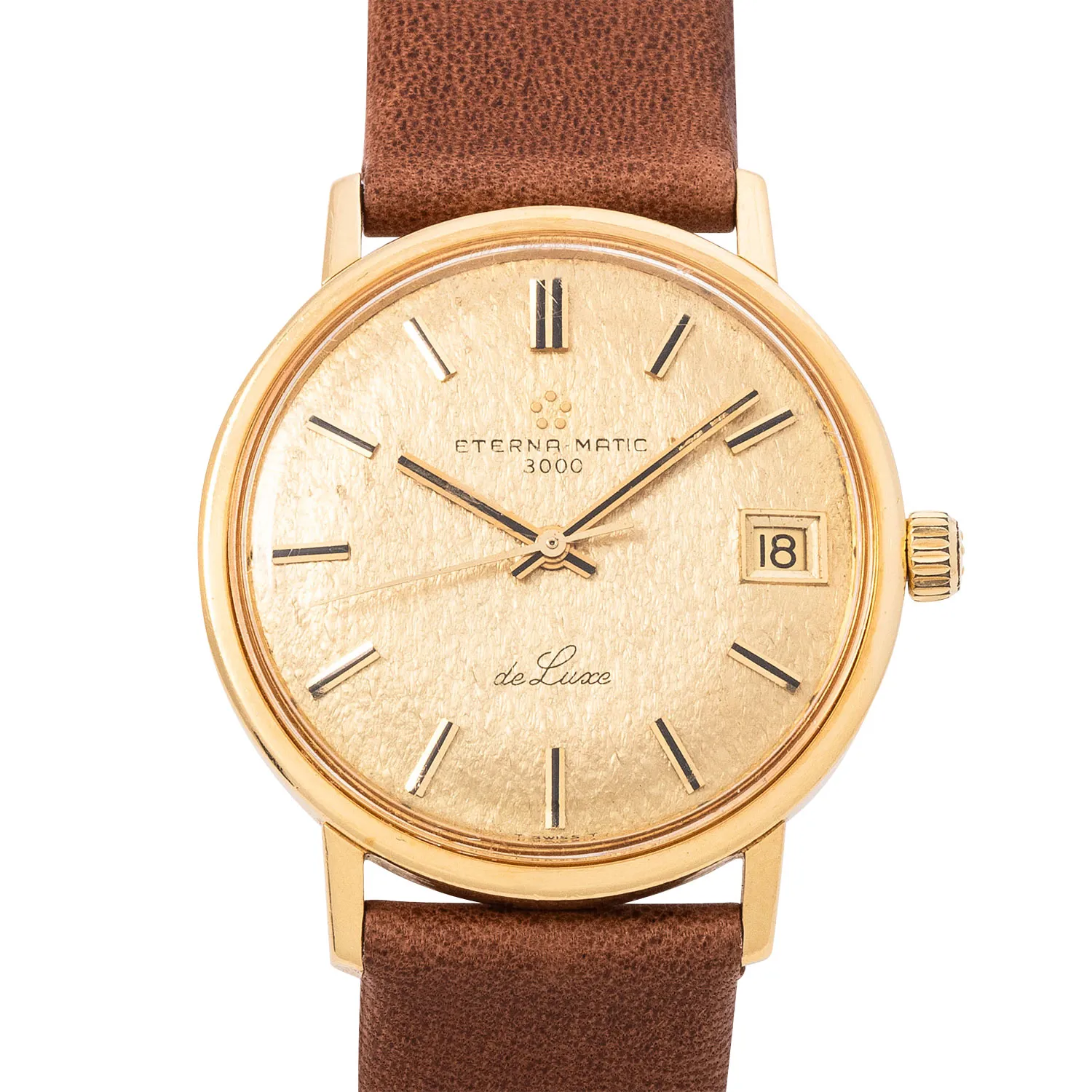 Eterna Eterna-Matic 34.5mm Yellow gold Golden