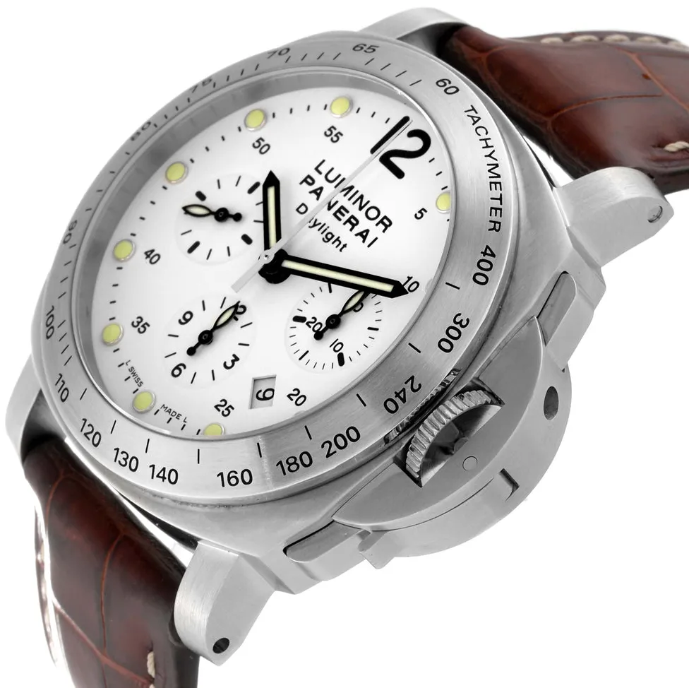 Panerai Luminor PAM 00251 44mm Stainless steel White 1