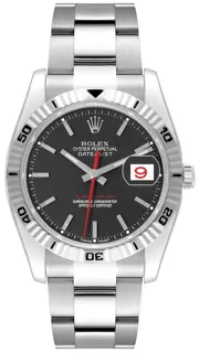 Rolex Datejust Turn-O-Graph 116264 Stainless steel Black