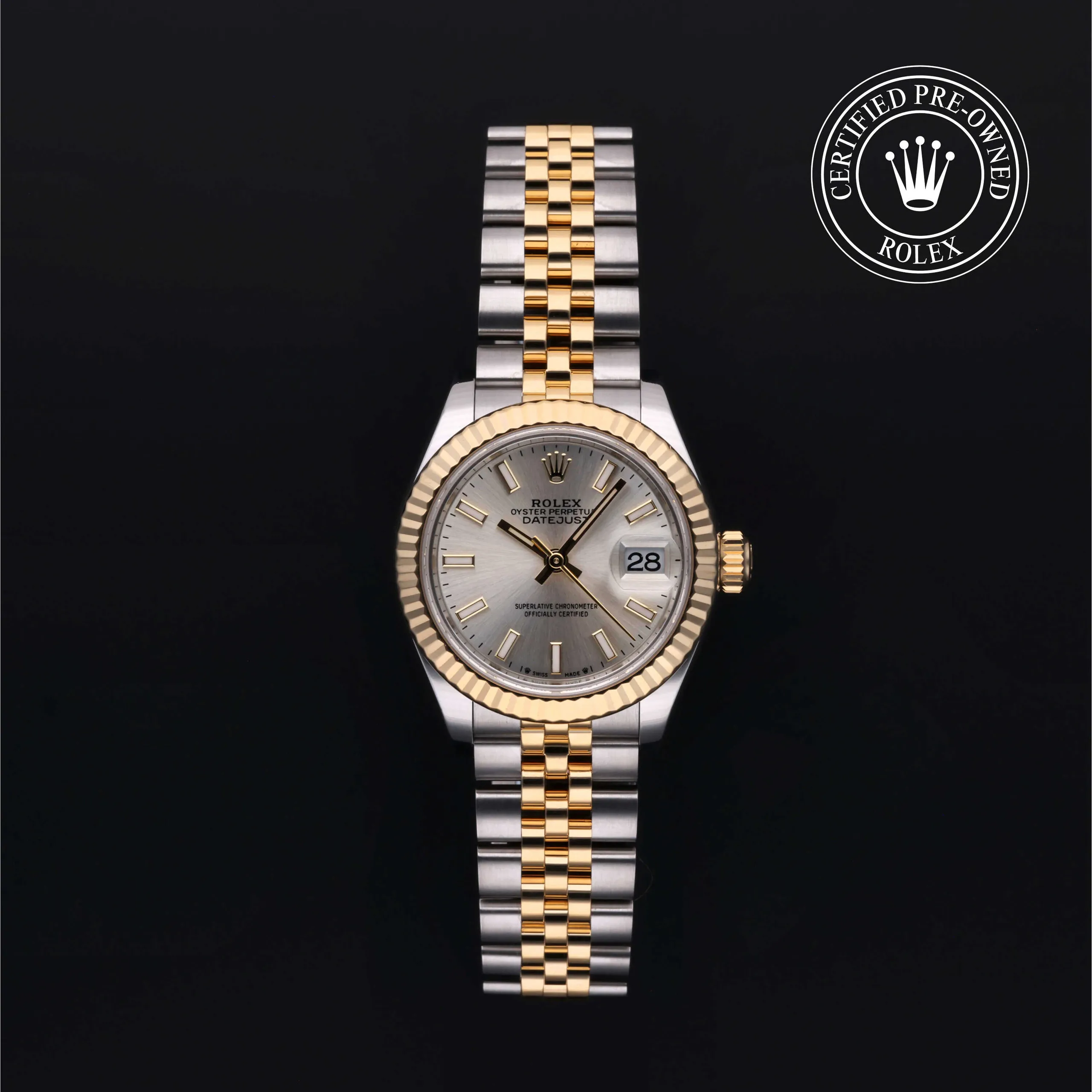 Rolex Lady-Datejust 279173 28mm Stainless steel Silver