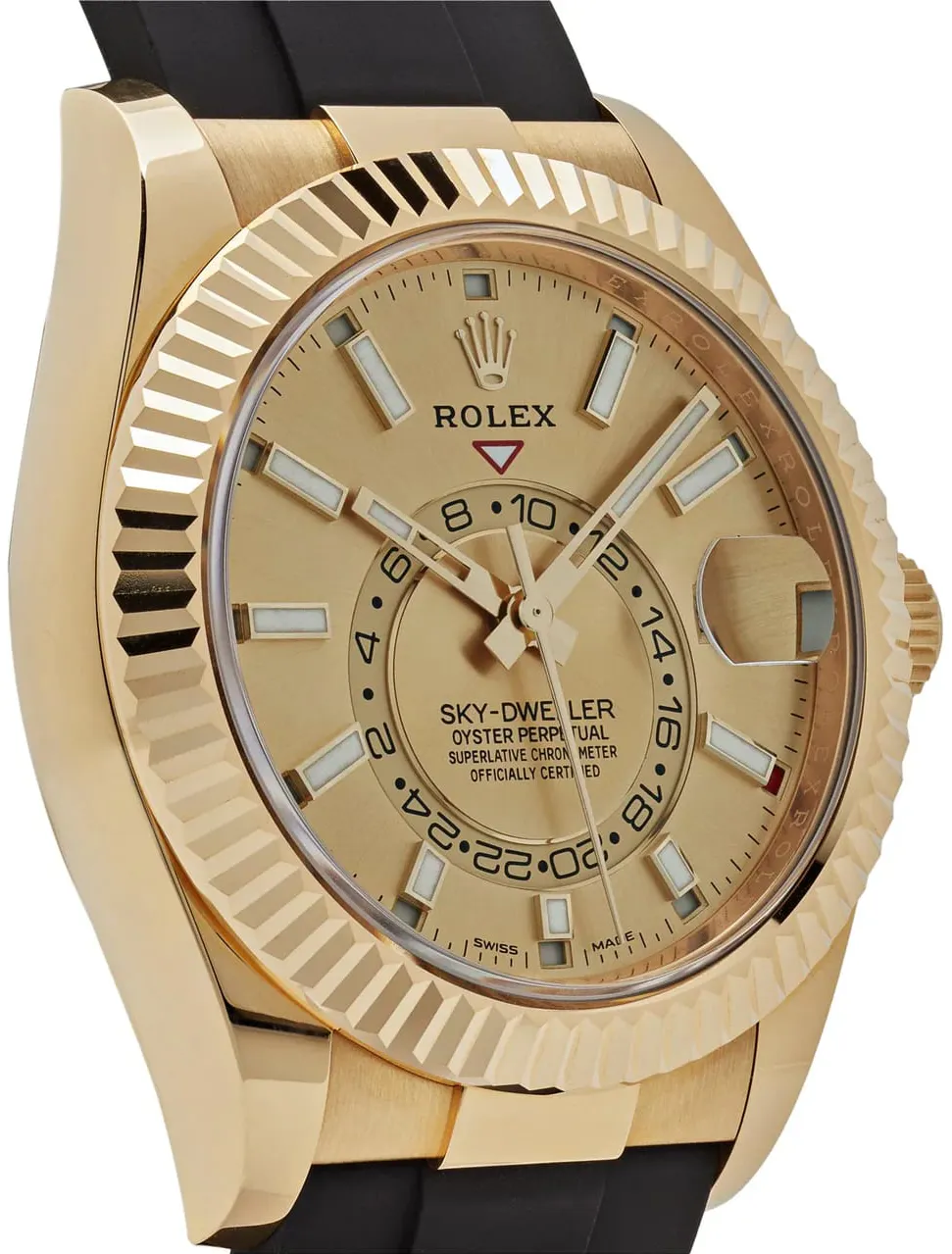 Rolex Sky-Dweller 326238-0007 42mm Yellow gold Champagne 2