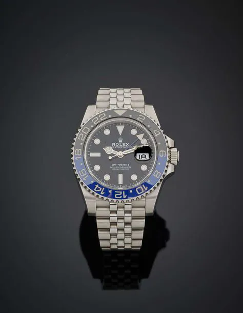 Rolex GMT-Master II 40mm Ceramic and Stainless steel Black