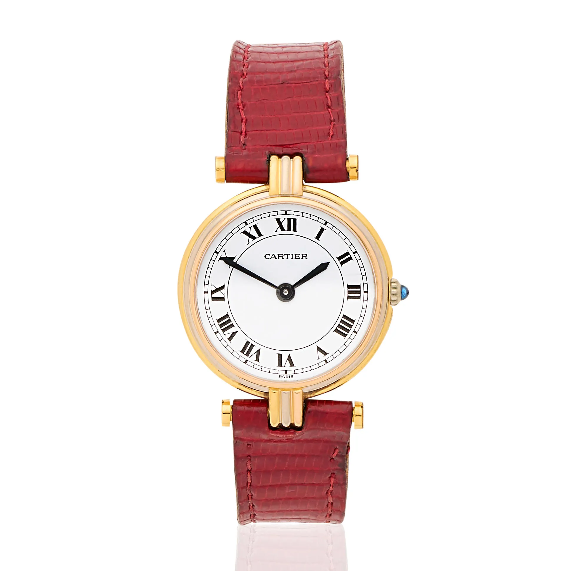 Cartier Vendôme 24mm Tri-colored gold White