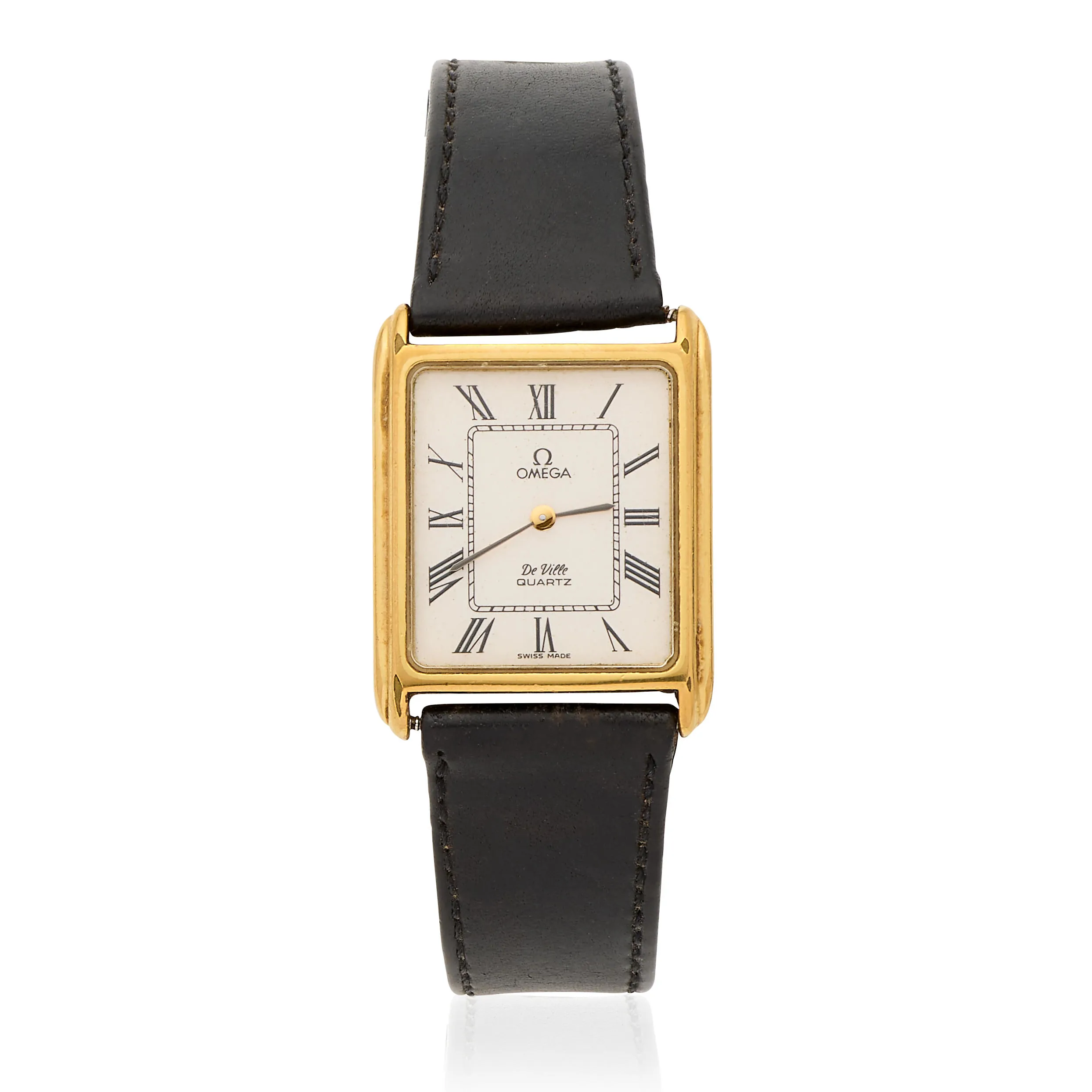 Omega De Ville 191.0107 25mm Stainless steel and Gold-plated White