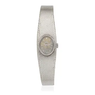 Omega White gold Silver