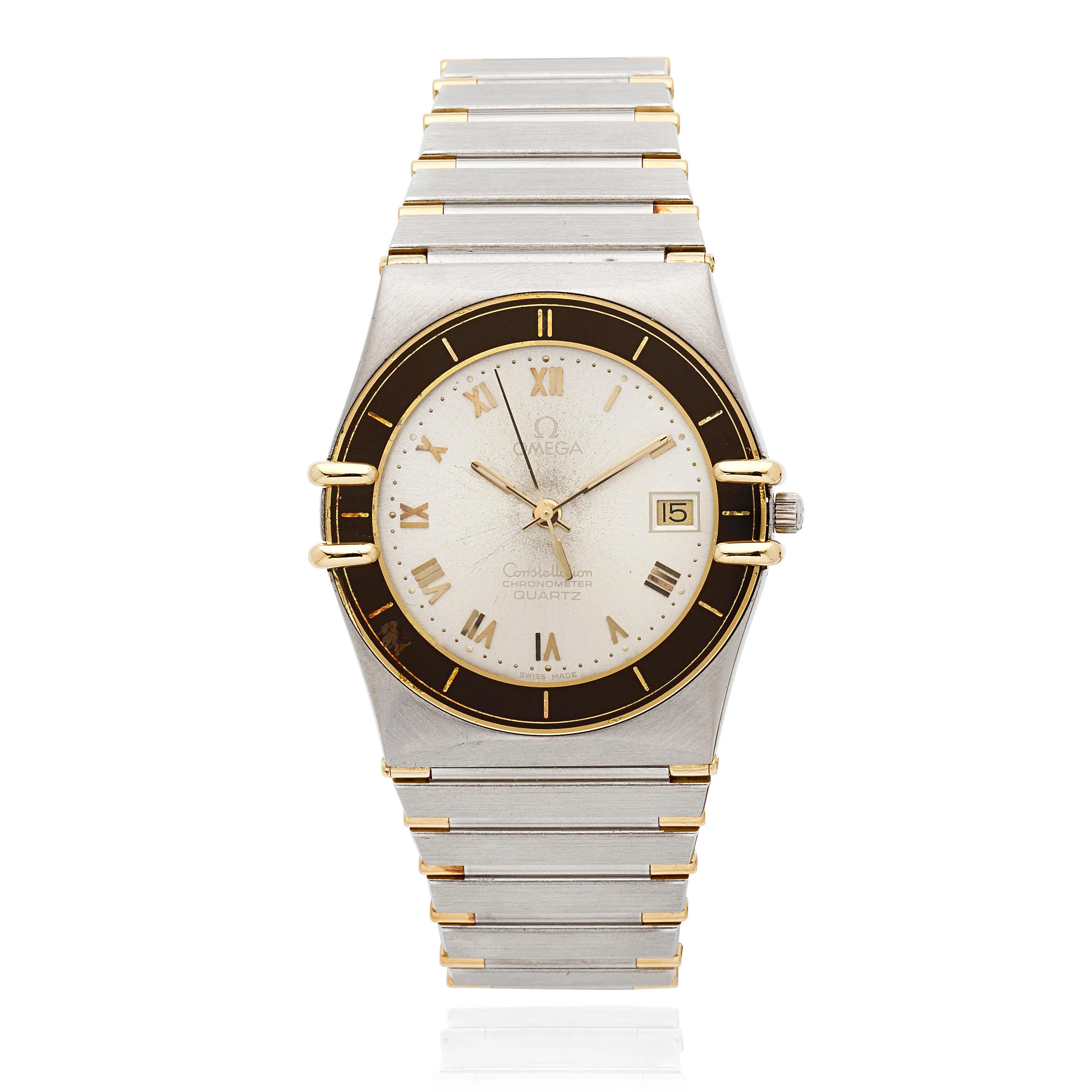 Omega Constellation 198.0136 32mm Stainless steel and gold Silver