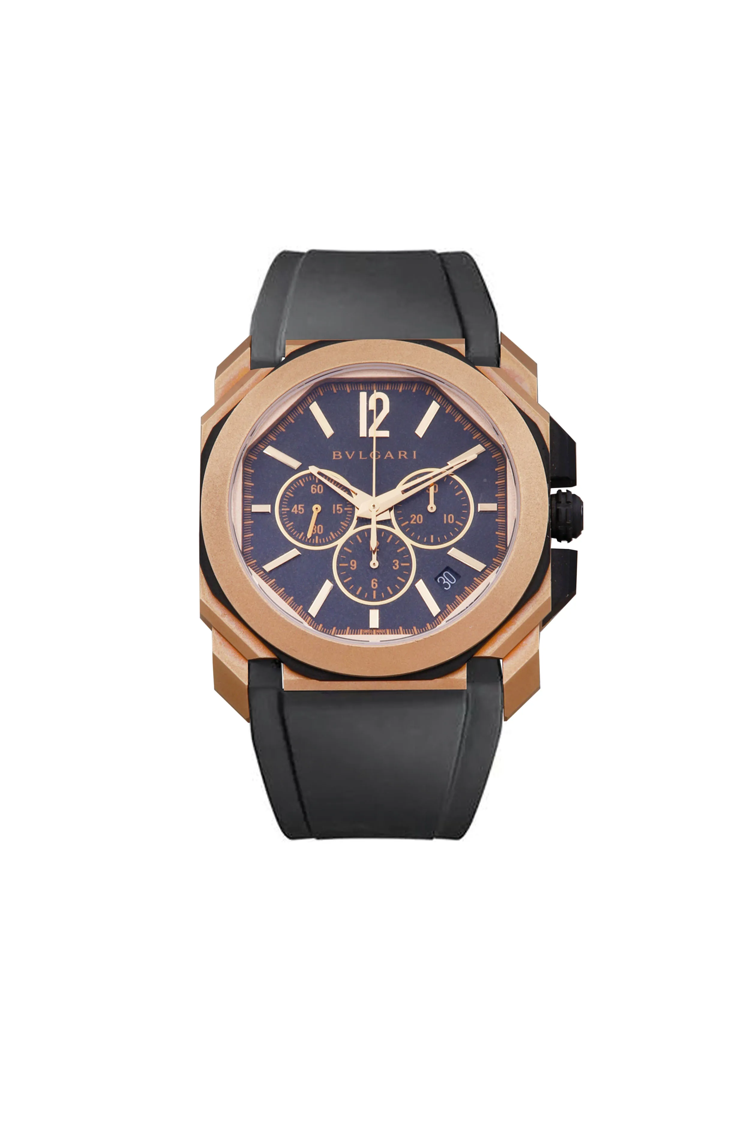 Bulgari Octo BGO P 41 SG CH 41mm Rose gold and Stainless steel