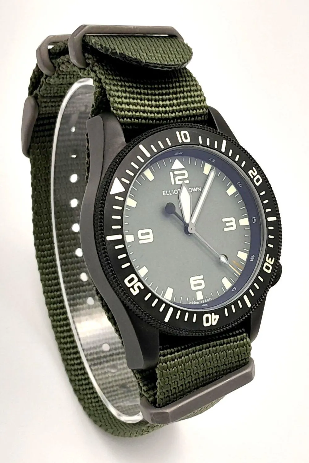 Elliot Brown Holton Military Professional Divers 43mm Pvd coated 2