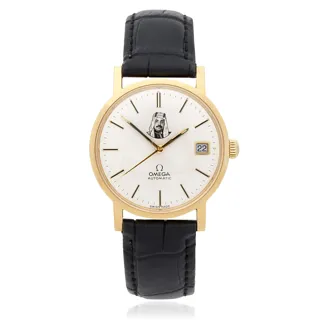 Omega 166.070 Yellow gold Silver