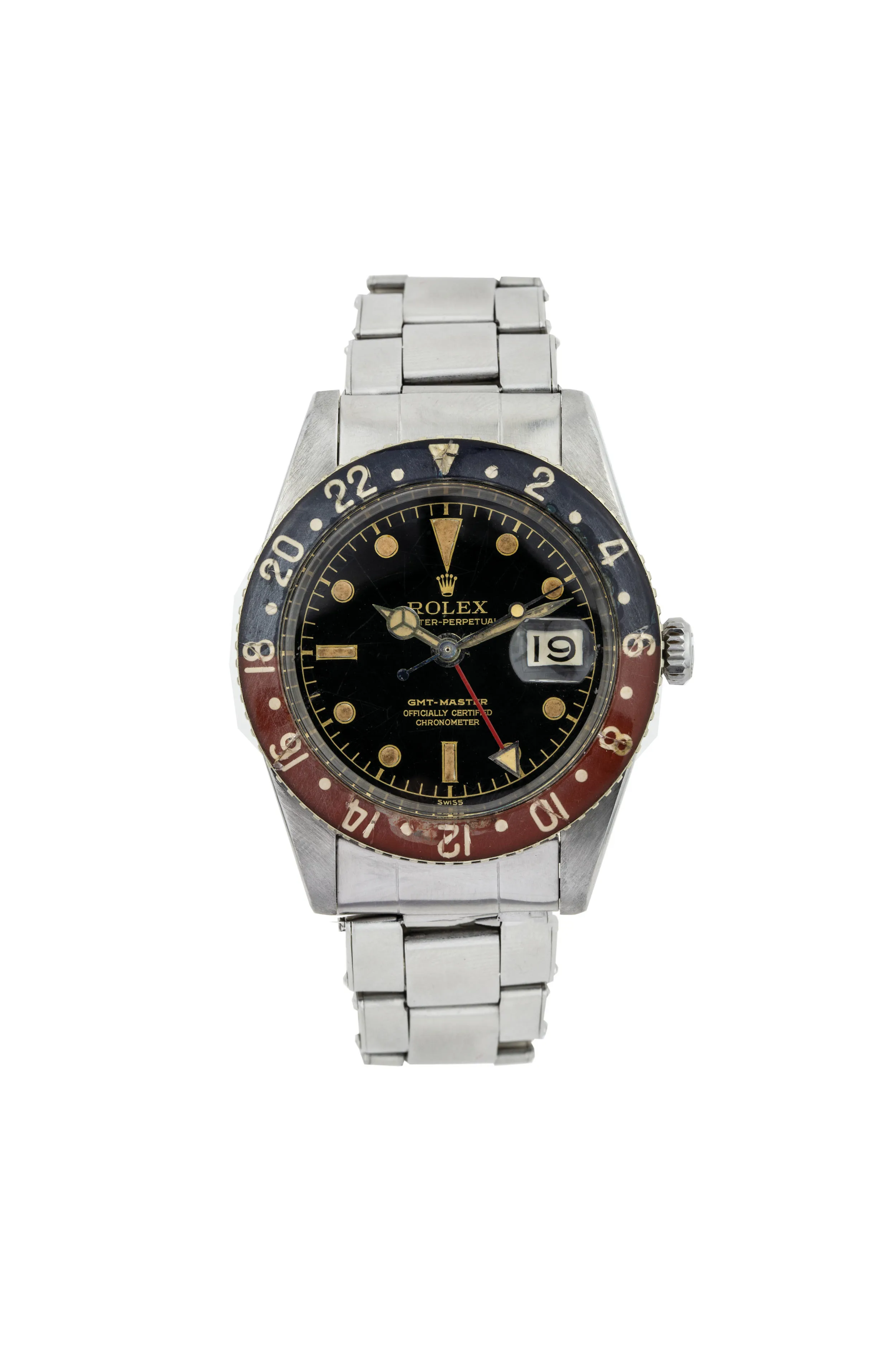 Rolex GMT-Master 6542 38mm Stainless steel Black