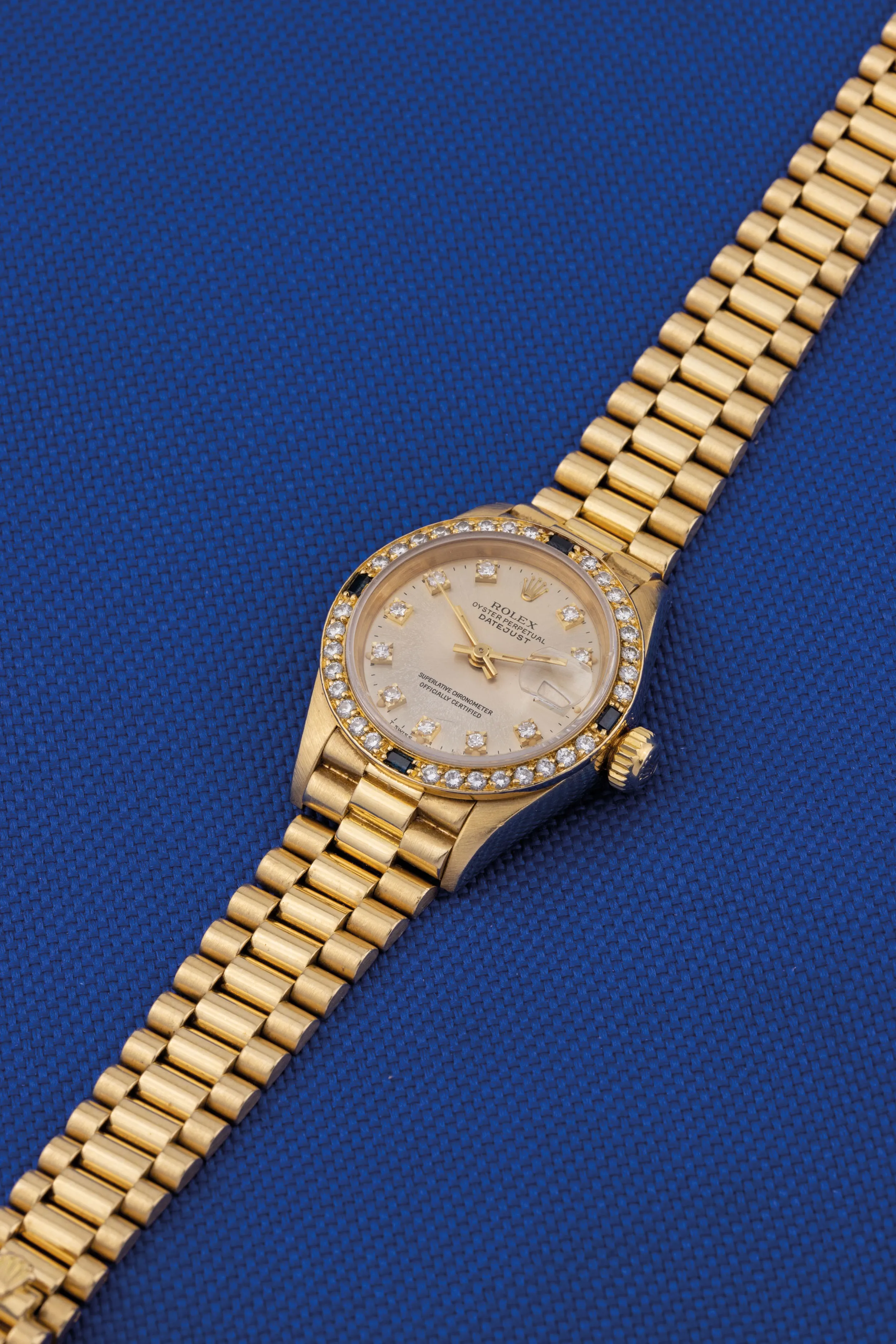 Rolex Lady-Datejust 69088 26mm Yellow gold and diamonds 1