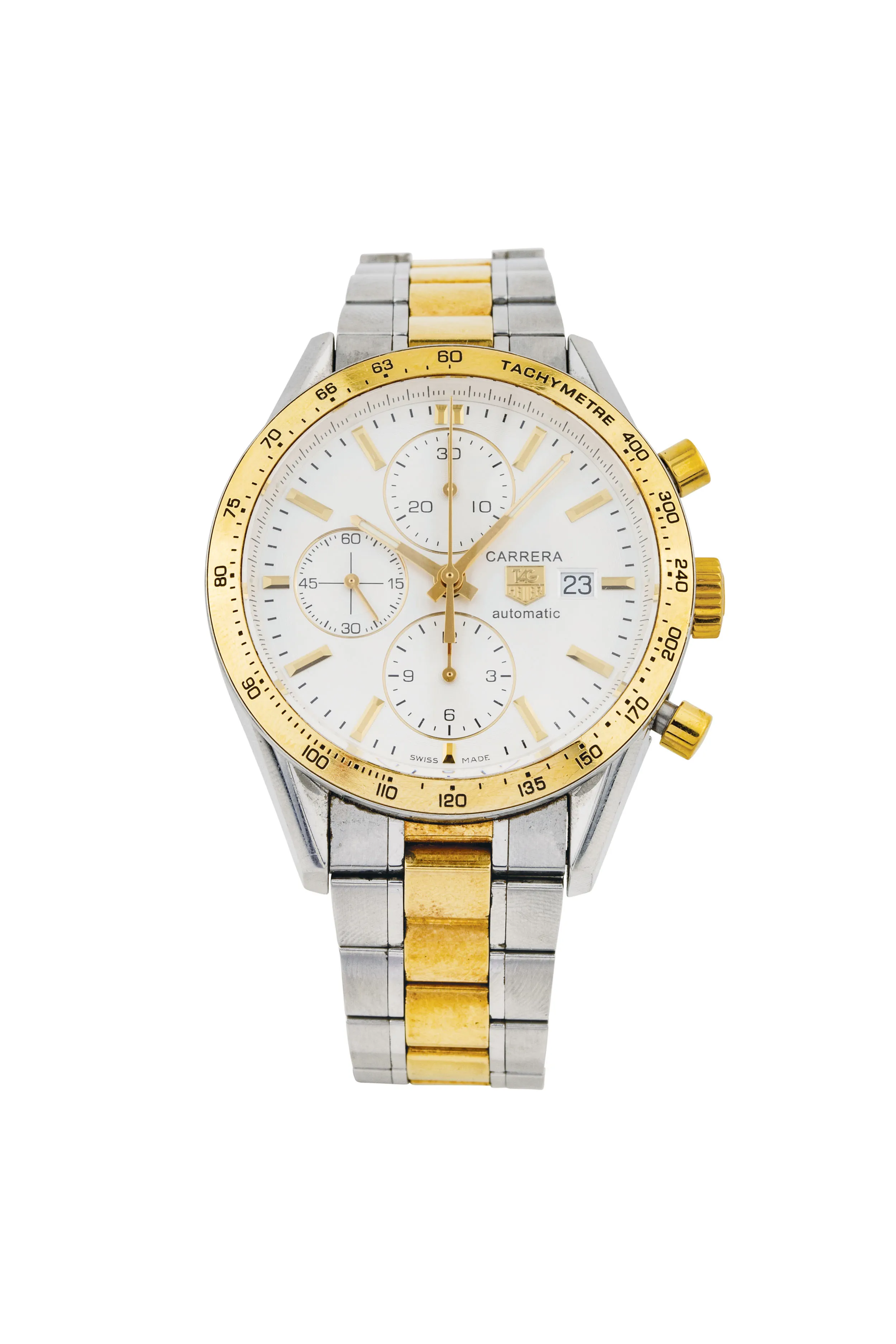 TAG Heuer Carrera 41mm Steel and gold