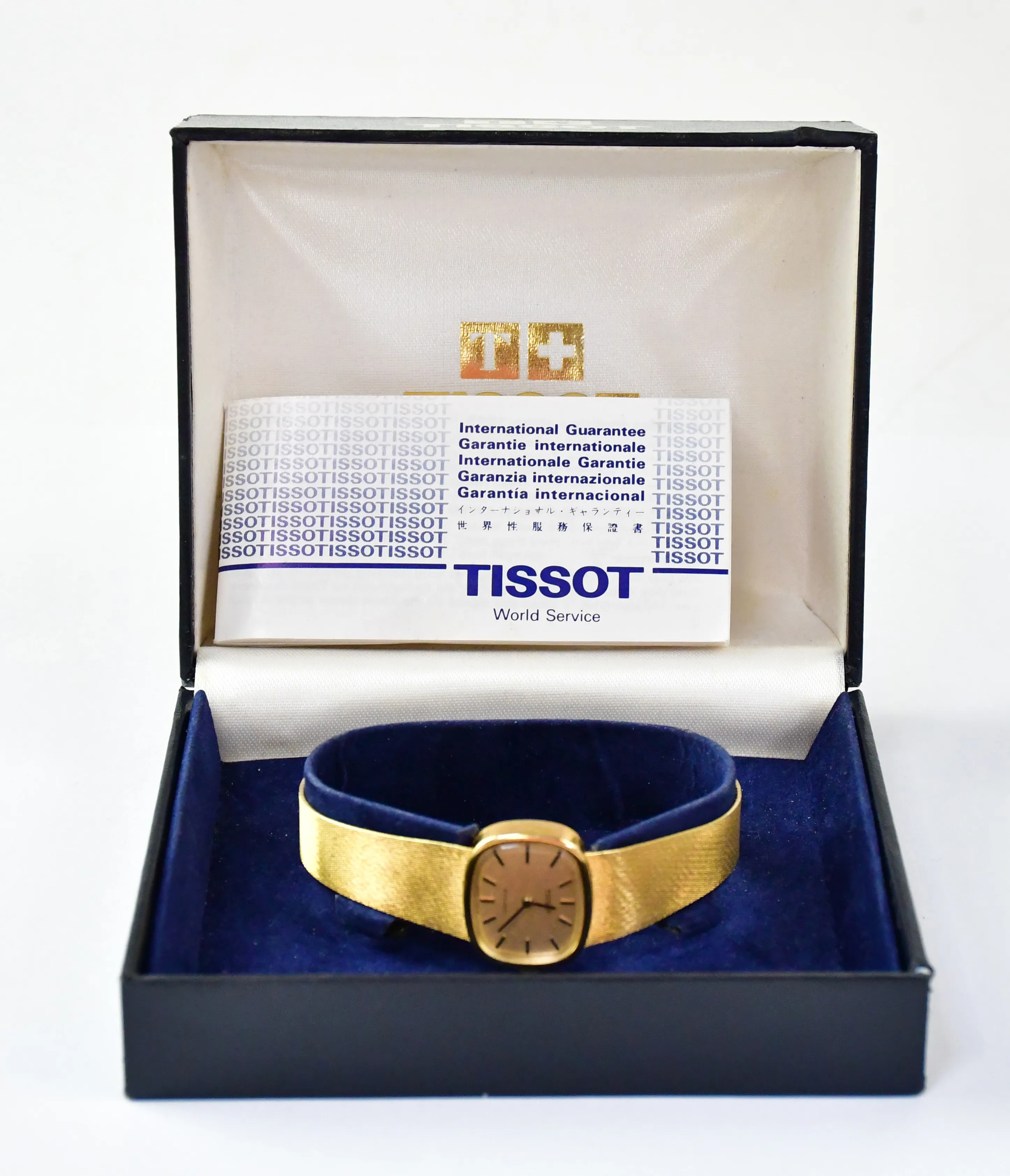 Tissot Stylist nullmm Yellow gold Champagne 1