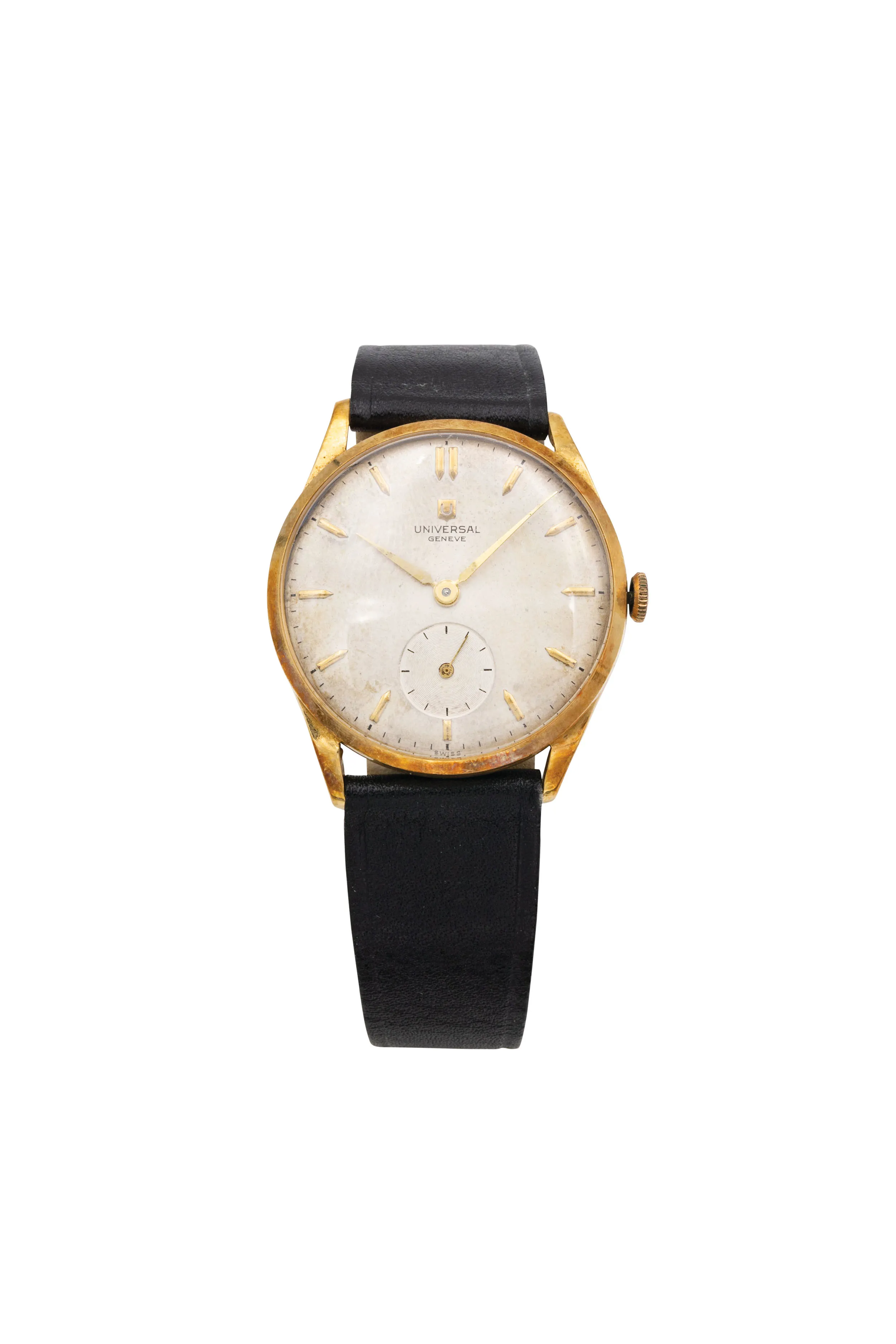 Universal Genève 112255 2 34mm Yellow gold