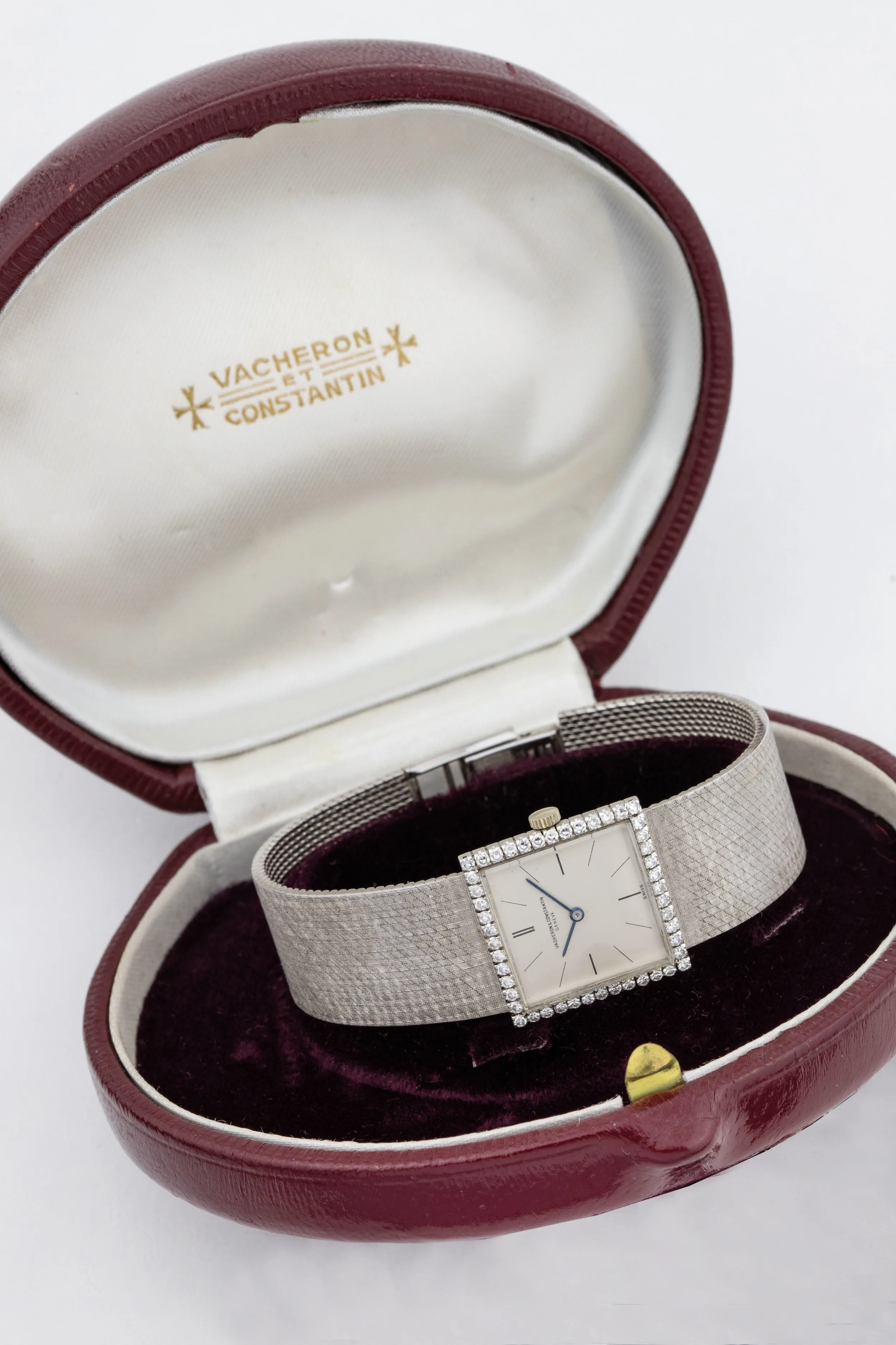 Vacheron Constantin 20mm White gold and Diamond 1