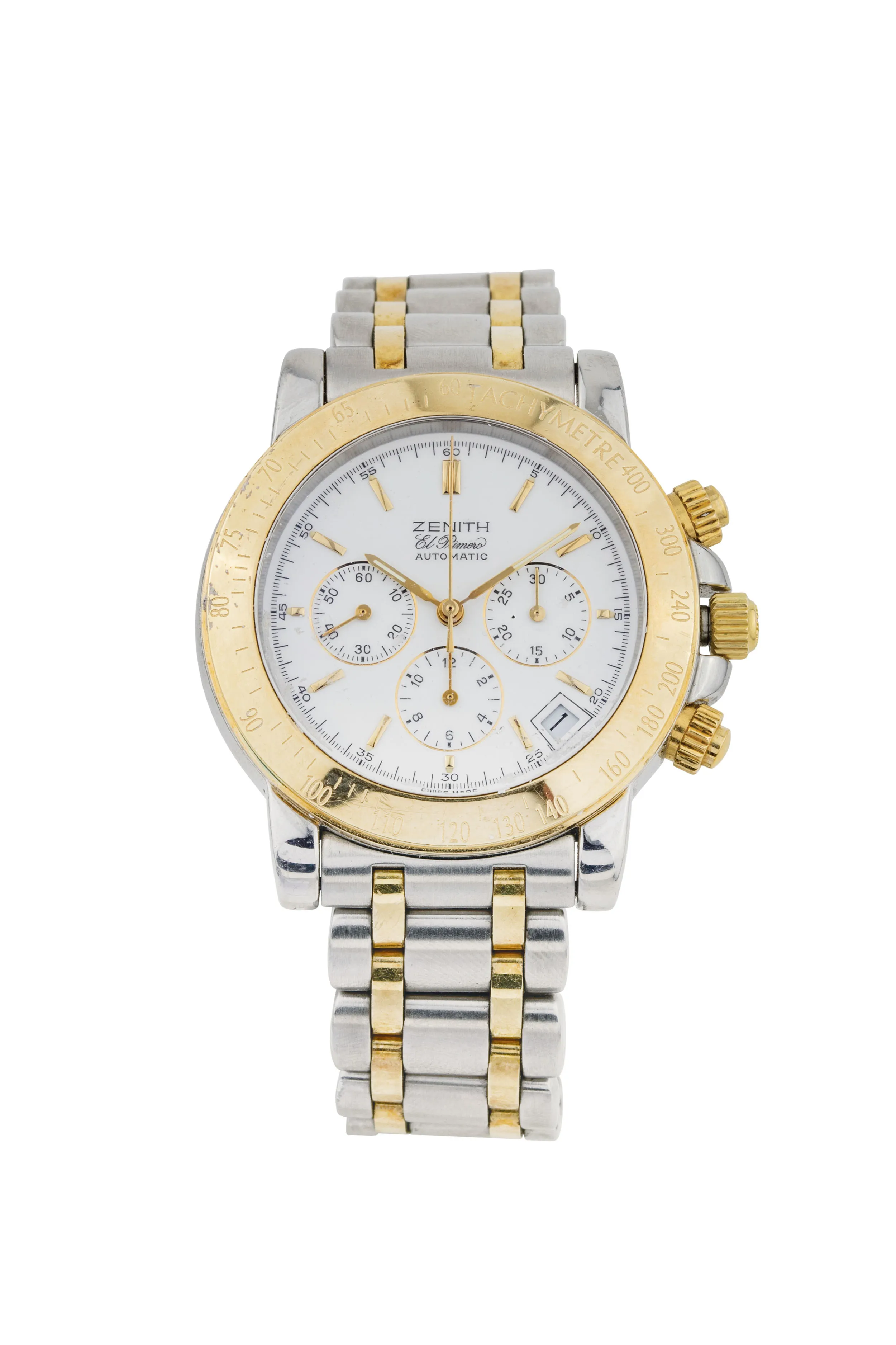 Zenith El Primero 58.0360.400 40mm Yellow gold and stainless steel