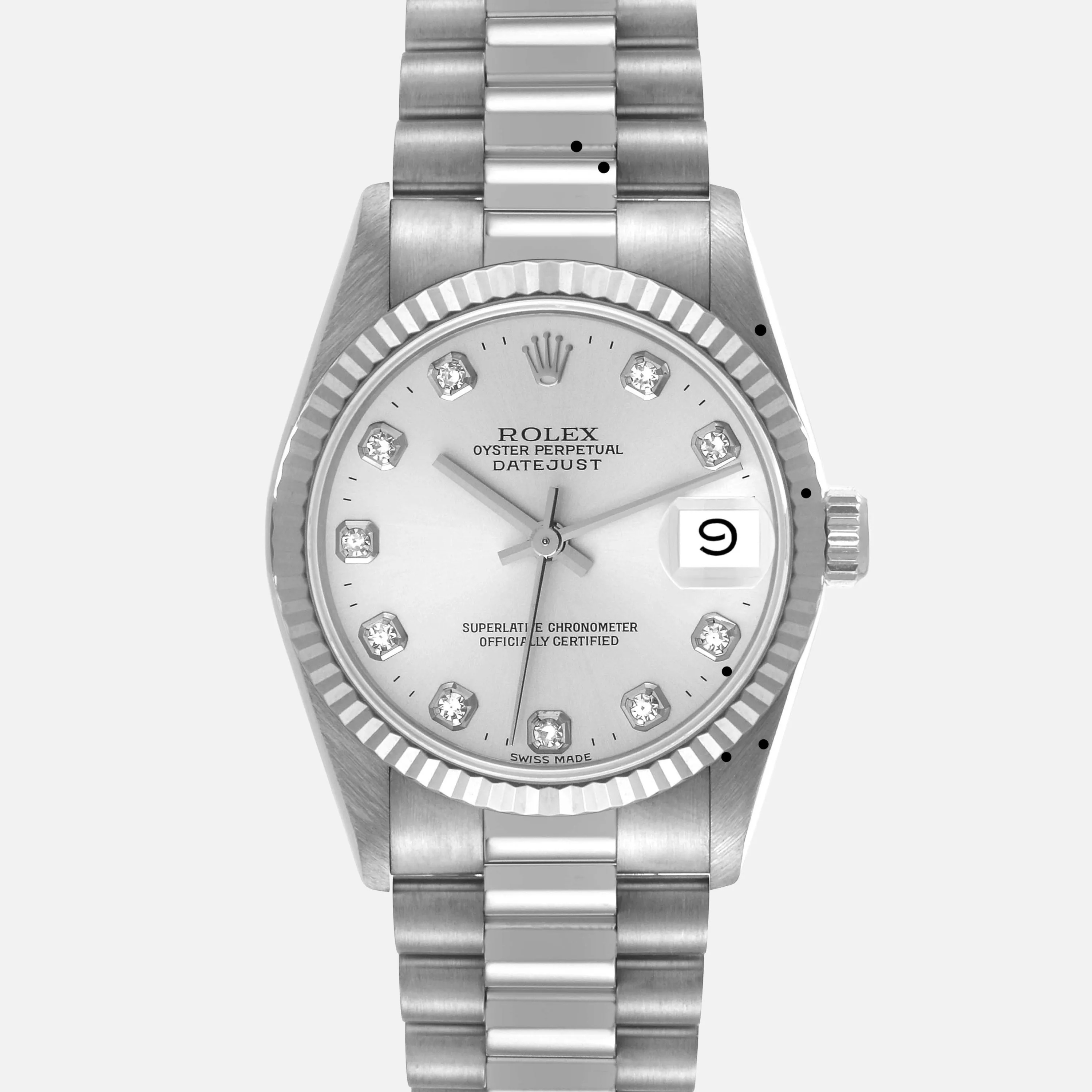 Rolex Datejust 68279 31mm Stainless steel Silver
