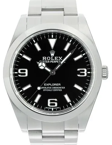 Rolex Explorer 214270 39mm Stainless steel Black