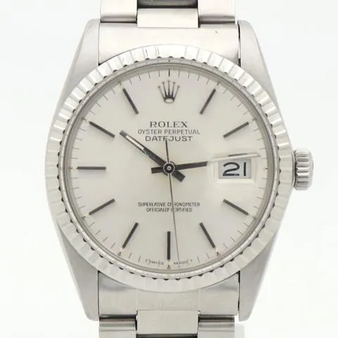 Rolex Datejust 36 16030 36mm Stainless steel Silver