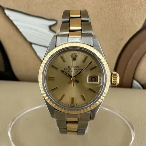 Rolex Datejust 6917 26mm Yellow gold and stainless steel Champagne