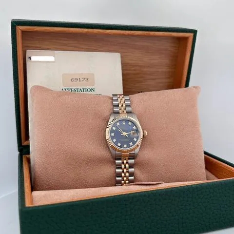 Rolex Lady-Datejust 69173 26mm Stainless steel Blue 5