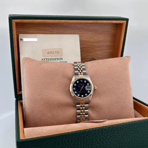 Rolex Lady-Datejust 69173 26mm Stainless steel Blue 9