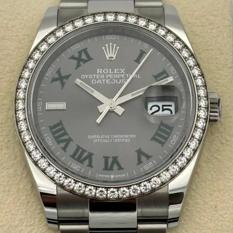 Rolex Datejust 36 126284RBR 36mm Stainless steel Gray