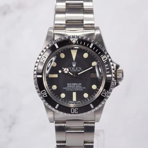 Rolex Sea-Dweller 1665 40mm Stainless steel Black