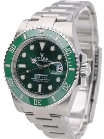 Rolex Submariner 116610LV 40mm Stainless steel Green 2