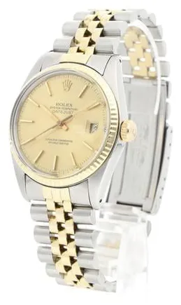 Rolex Datejust 36 16013 36mm Yellow gold and stainless steel Champagne 1