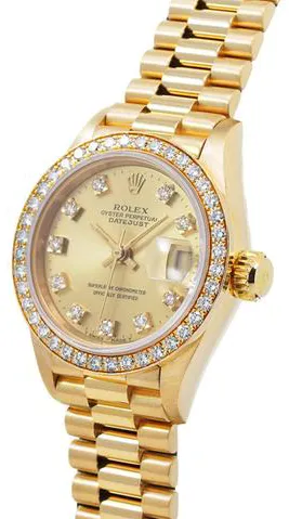 Rolex Datejust 69138G 26mm Yellow gold Champagne 1