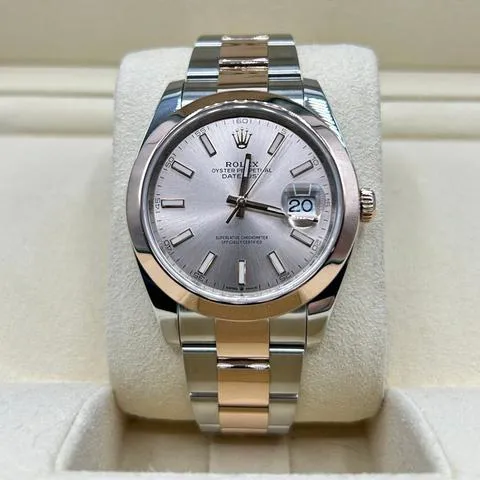 Rolex Datejust 41 126301 41mm Yellow gold and stainless steel Rose