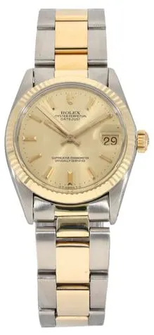 Rolex Datejust 31 6827 31mm Champagne