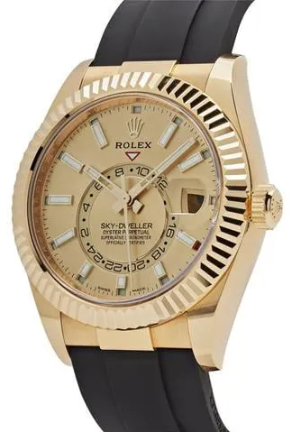 Rolex Sky-Dweller 326238 42mm Yellow gold Champagne 1