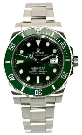 Rolex Submariner 116610LV 40mm Stainless steel Green