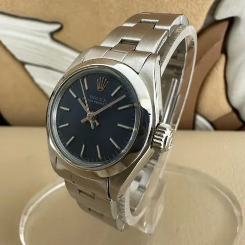 Rolex Oyster Perpetual 26 6718 25mm Stainless steel Blue 1