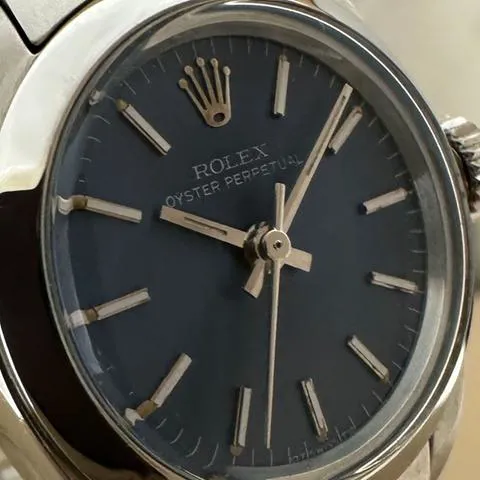 Rolex Oyster Perpetual 26 6718 25mm Stainless steel Blue 5