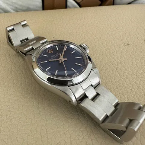 Rolex Oyster Perpetual 26 6718 25mm Stainless steel Blue 12