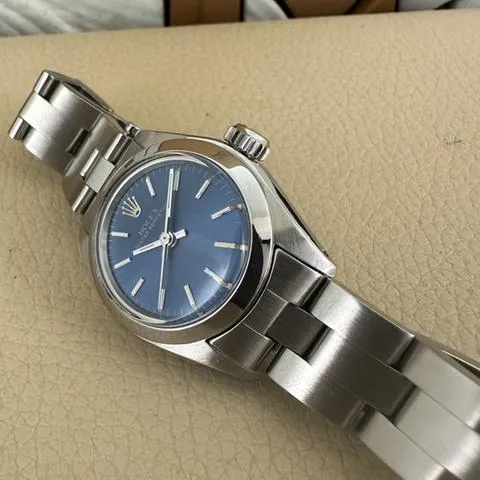 Rolex Oyster Perpetual 26 6718 25mm Stainless steel Blue 13