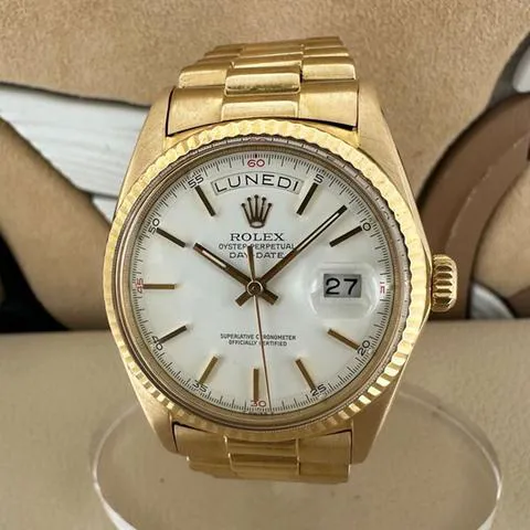 Rolex Day-Date 36 1803 36mm Yellow gold White