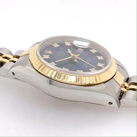 Rolex Lady-Datejust 69173 26mm Yellow gold and stainless steel Blue 3