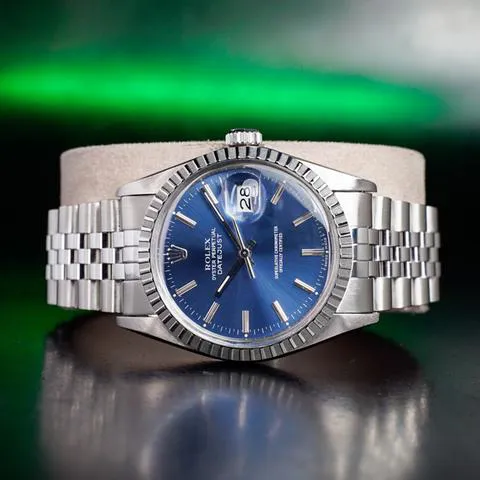 Rolex Datejust 36 16030 36mm Stainless steel Blue