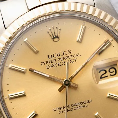 Rolex Datejust 36 16013 36mm Yellow gold and stainless steel Gold 2