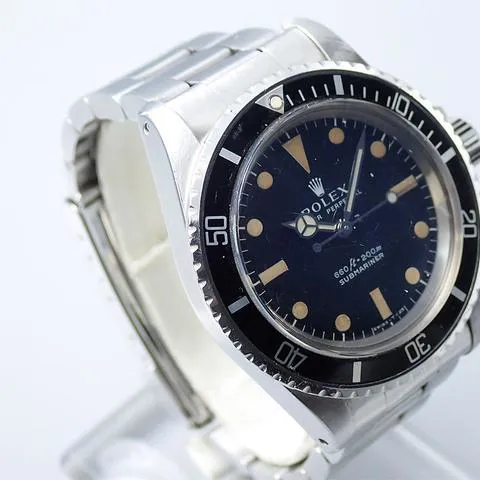 Rolex Submariner 5513 40mm Stainless steel Black 2