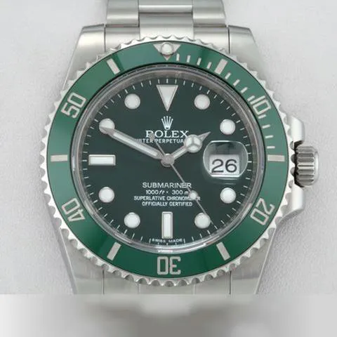 Rolex Submariner 116610LV 40mm Stainless steel Green