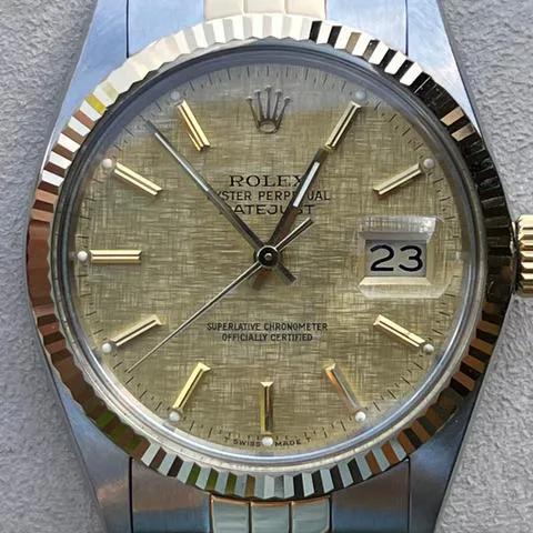 Rolex Datejust 36 16013 36mm Yellow gold and stainless steel Champagne 2